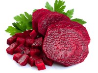 Health benefits of iron from vegetables like beets.